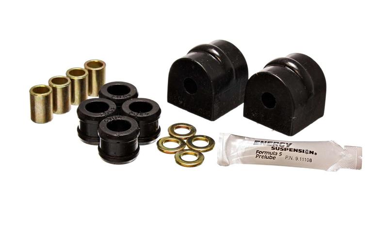 ES Sway Bar Bushings - Black - Energy Suspension 63-67 Chevy Corvette Black Reuse OE 7/16in OD Rear Sway Bar Brackets