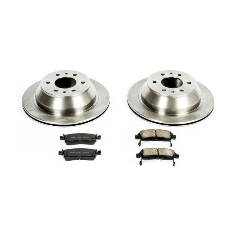 PSB Autospecialty Kit - Power Stop 04-07 Buick Rainier Rear Autospecialty Brake Kit