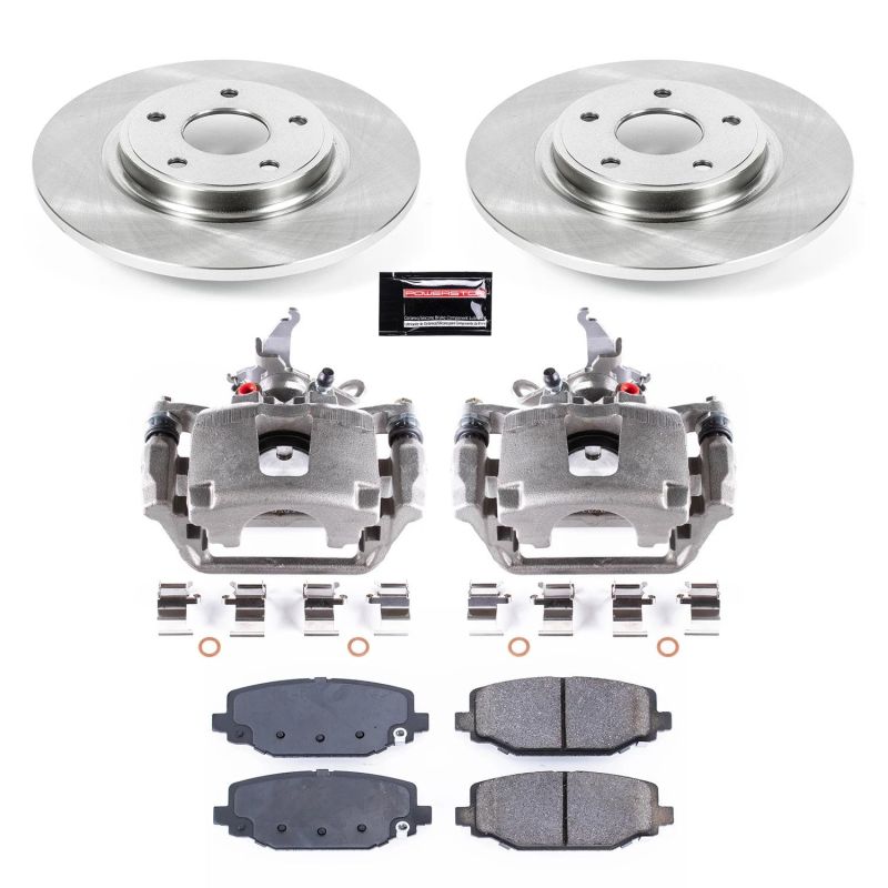 PSB Autospecialty Kit w/Cals - Power Stop 12-18 Dodge Journey Rear Autospecialty Brake Kit w/Calipers
