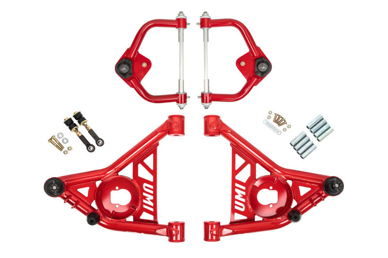 UMI Control Arm Kits - UMI Performance 70-81 GM F-Body Tubular Upper & Lower A-arm Kit