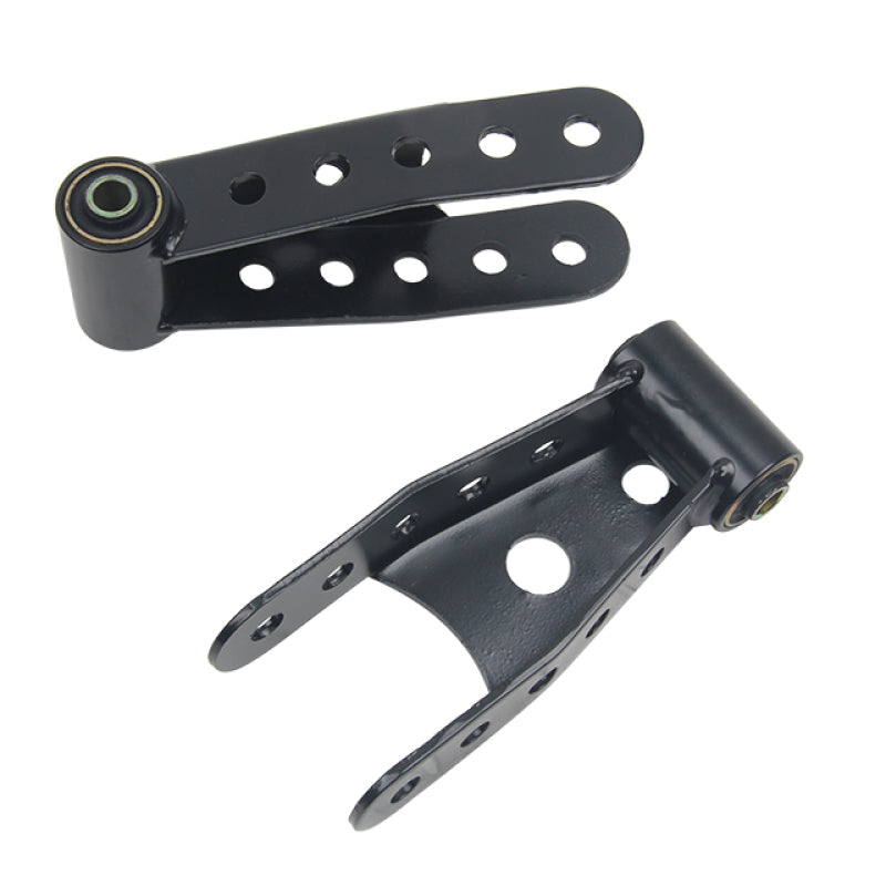 BT Shackle Kit - Belltech 02-08 Dodge Ram 1/2 Ton Pickup - 1-1/2in Rear Lift Shackle