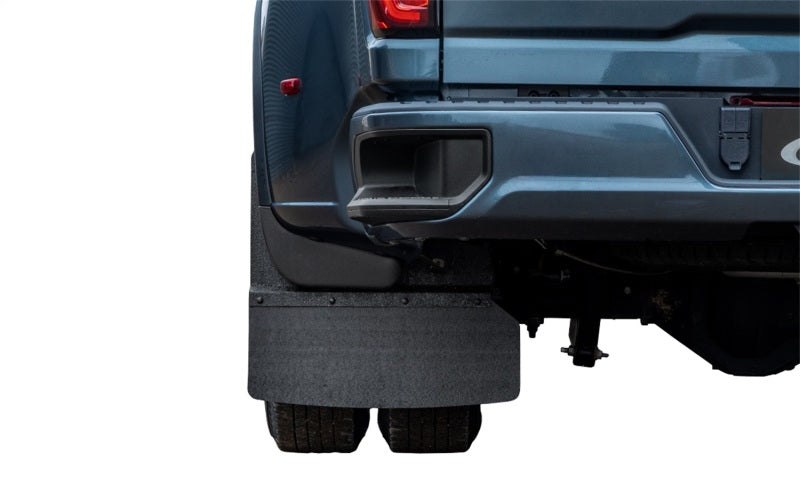 ACC Rockstar Mud Flaps - Access Universal Hybrid Dually Rockstar Splash Guard w/ Trim Plates - 24in W x 13in L