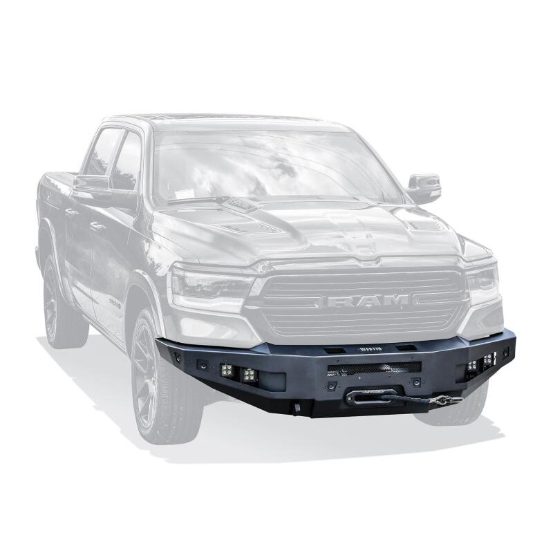 WES Pro-Series Bumpers - Westin 19-24 Dodge Ram 1500(Excl Classic) Pro-Series Front Bumper - Textured Black