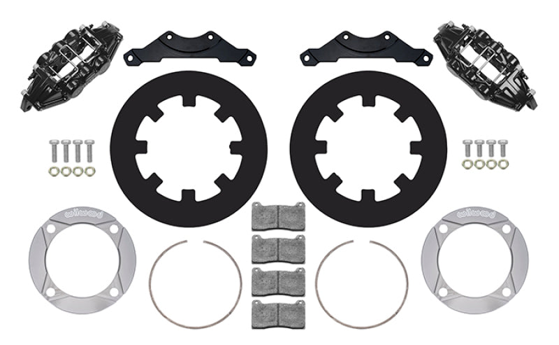 WIL UTV Big Brake Kits - Wilwood 2014+ Polaris RZR XP 1000 Rear Kit 11.25in - Black