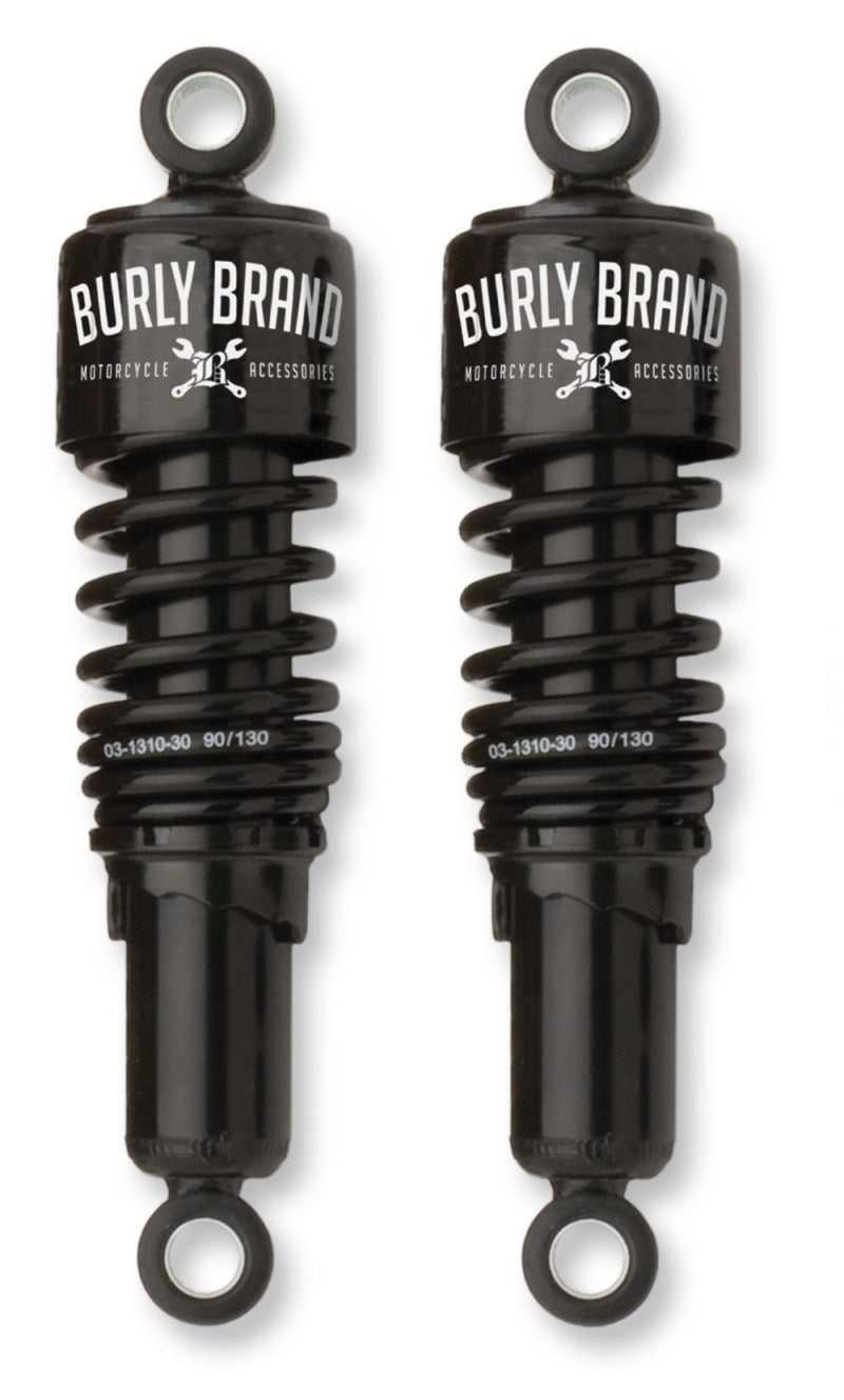 BUR Shocks - Burly Brand Dyna Shocks 10.5in - Black