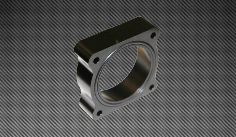 TQS TB Spacer - Black - Torque Solution Throttle Body Spacer 2013 Ford Focus ST - Black
