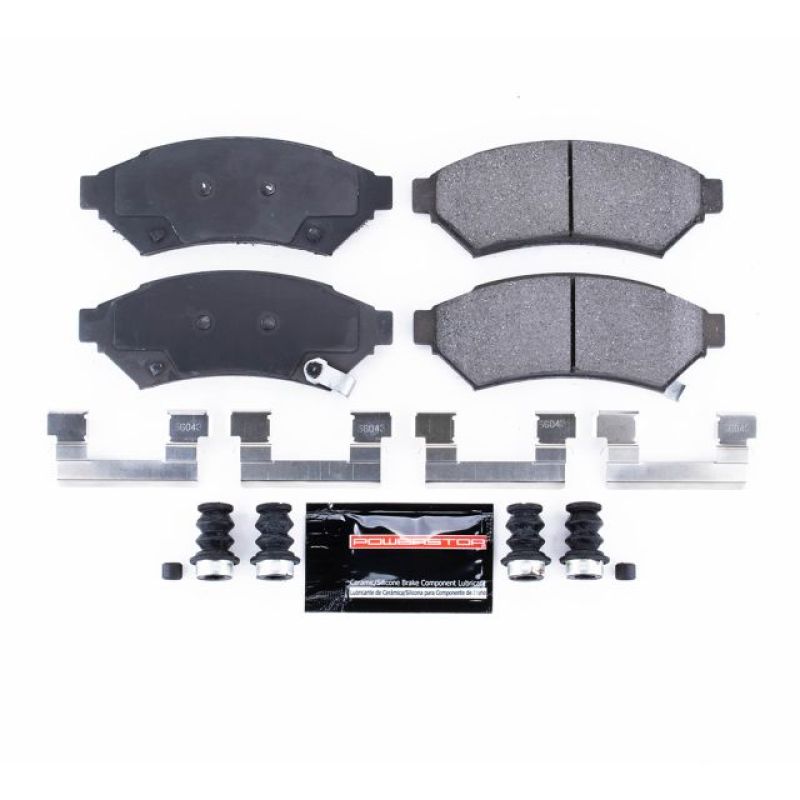 PSB Z23 Evolution Brake Pads - Power Stop 05-09 Buick Allure Front Z23 Evolution Sport Brake Pads w/Hardware