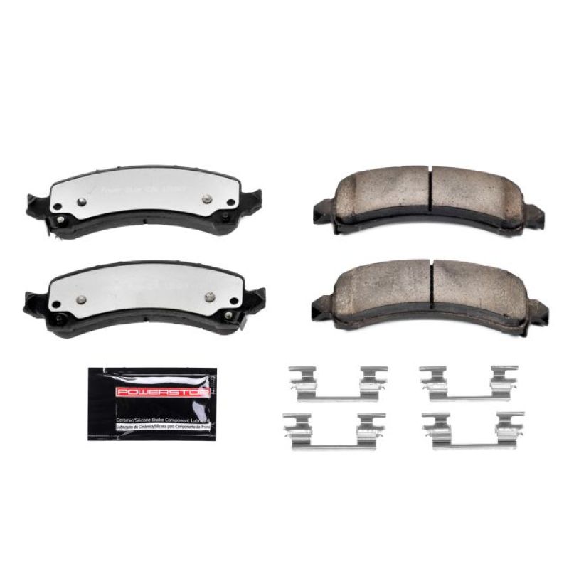 PSB Z36 Truck & Tow Brake Pads - Power Stop 02-06 Cadillac Escalade Rear Z36 Truck & Tow Brake Pads w/Hardware