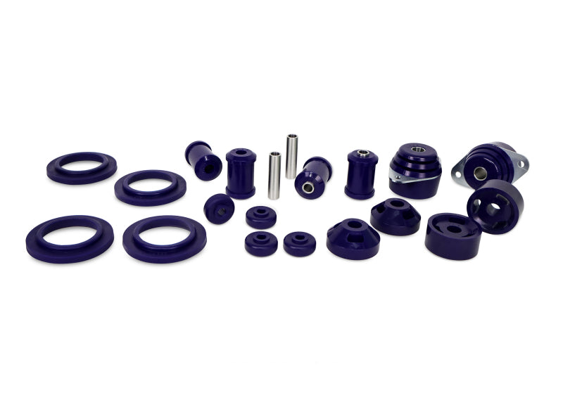 SPR Bushing Kits - SuperPro 67-76 Triumph TR5/250/6 Rear Suspension Kit SS Hardware