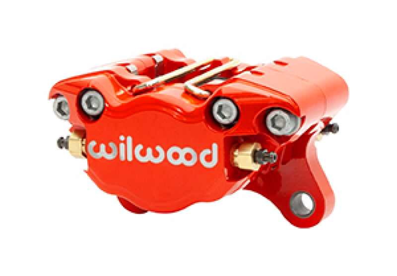 WIL Dynapro Caliper - Wilwood Caliper-Dynapro Single 3.75in Mount 1.38in Pistons .38in Disc - Red