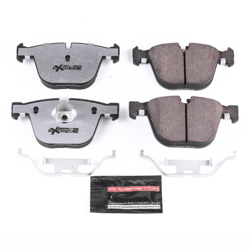 PSB Z26 Extreme Brake Pads - Power Stop 2011 BMW 1 Series M Rear Z26 Extreme Street Brake Pads w/Hardware