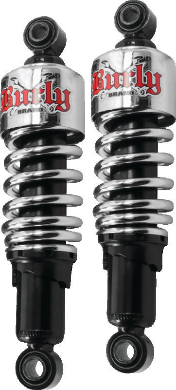 BUR Shocks - Burly Brand XL Shocks 10.5in - Chrome