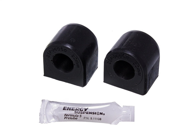 ES Sway Bar Bushings - Black - Energy Suspension 06-13 Audi A3 / 12-13 VW Golf R Black 22mm Front Sway Bar Bushing Set