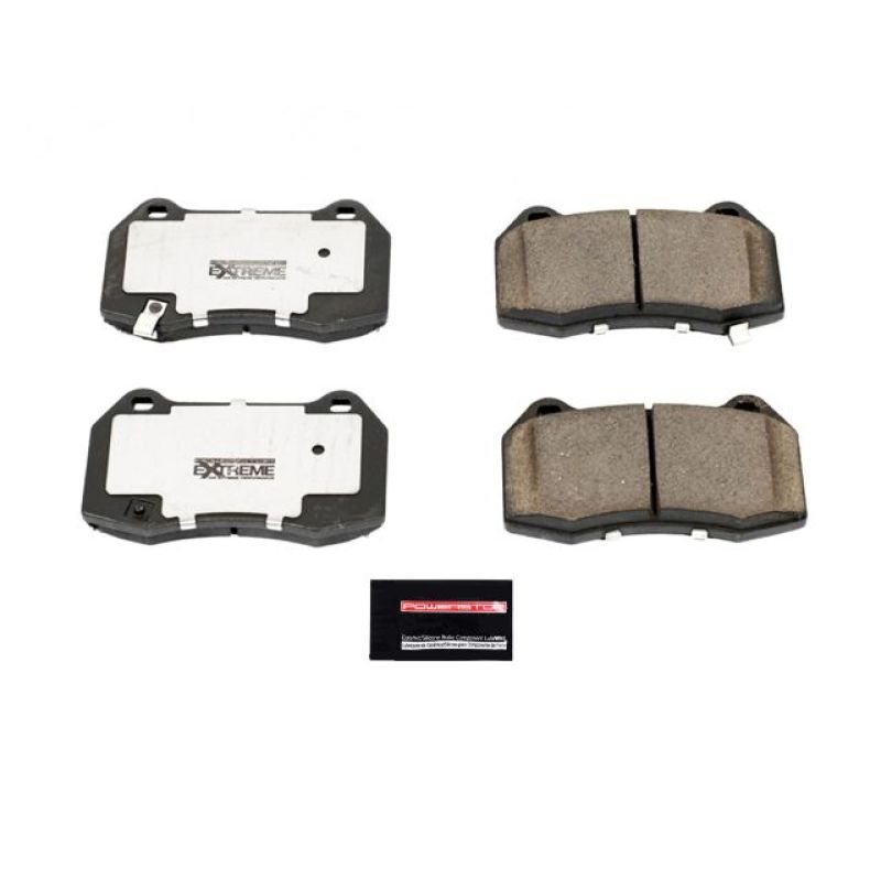 PSB Z26 Extreme Brake Pads - Power Stop 03-04 Infiniti G35 Front Z26 Extreme Street Brake Pads w/Hardware