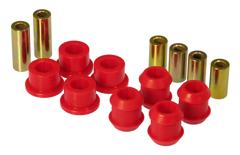 PRO Control Arm Bushings - Red - Prothane 88-91 Honda Civic Front Upper/Lower Control Arm Bushings - Red