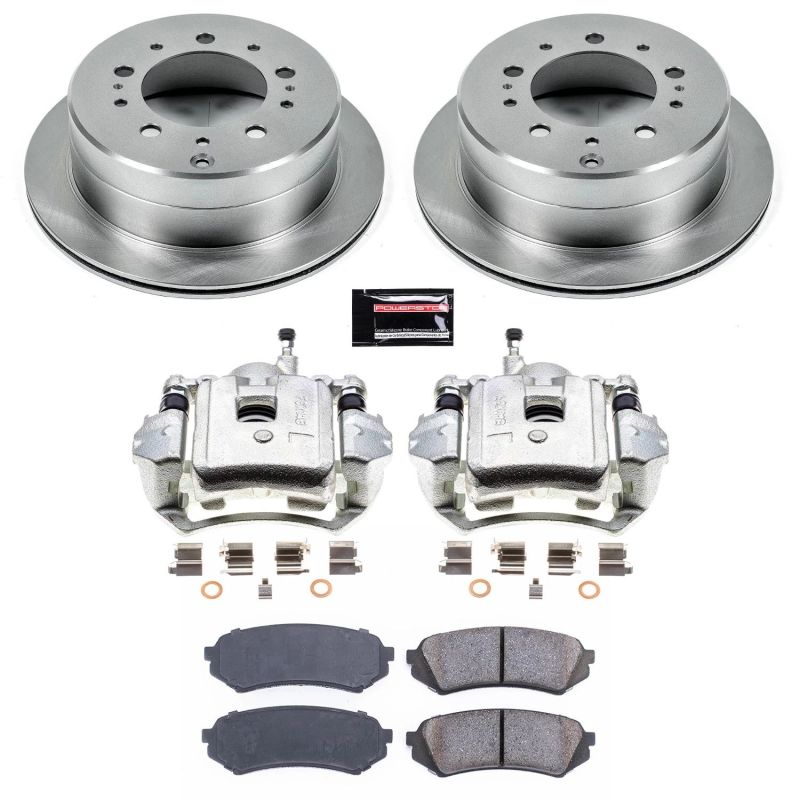 PSB Autospecialty Kit w/Cals - Power Stop 98-07 Lexus LX470 Rear Autospecialty Brake Kit w/Calipers