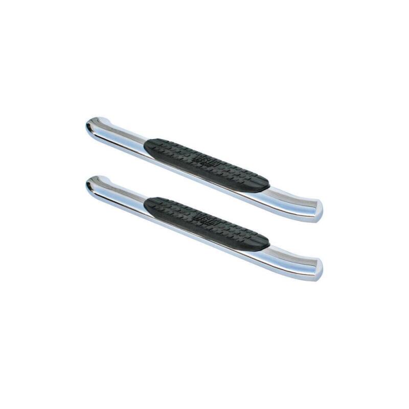 WES Nerf Bars - PRO TRAXX 4 - Westin 2015-2018 Chevy Silv 25/3500 Reg Cab Dsl (Rocker Mount) PRO TRAXX 4 Oval Nerf Step Bars - SS