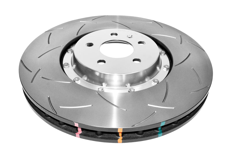 DBA 5000 Series Slotted Rotors - DBA 14-17 Audi A8 Quattro 4.0L 5000 Fully Assembled 2-Pc Silver Hat T3 Slot Rotor 380mm x 36mm
