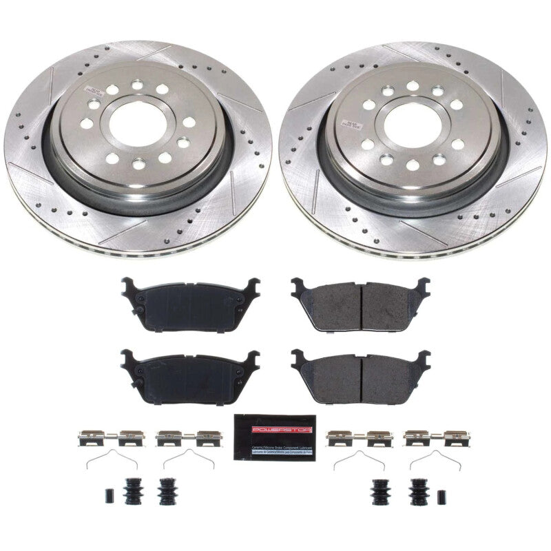 PSB Z23 Evolution Kit - Power Stop 22-23 Jeep Grand Wagoneer Rear Z23 Evolution Brake Kit