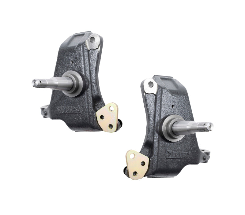 BT Drop Spindle Set - Belltech 19-24 Chevy Silverado 1500 3in. Drop Spindle Set (4-Piston Brake Setup)