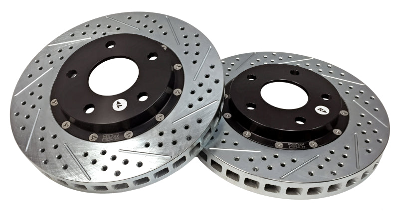 BAE Eradispeed Rotors - Baer Brakes 98-02 Chevrolet Camaro Base Eradispeed+ Front SDZ 2-Piece Performance Brake Rotors