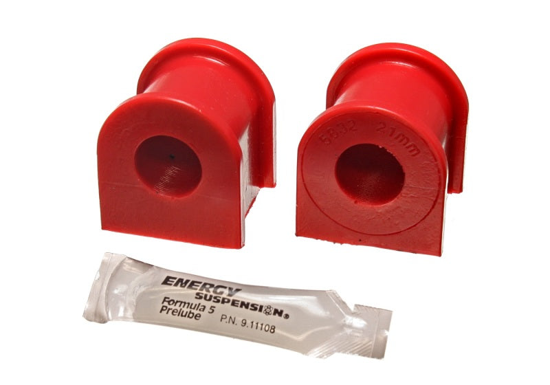 ES Sway Bar Bushings - Red - Energy Suspension 05-07 Scion tC Red 21mm Front Sway Bar Bushing Set
