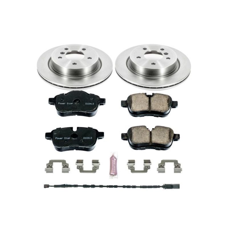 PSB Autospecialty Kit - Power Stop 11-16 BMW Z4 Rear Autospecialty Brake Kit