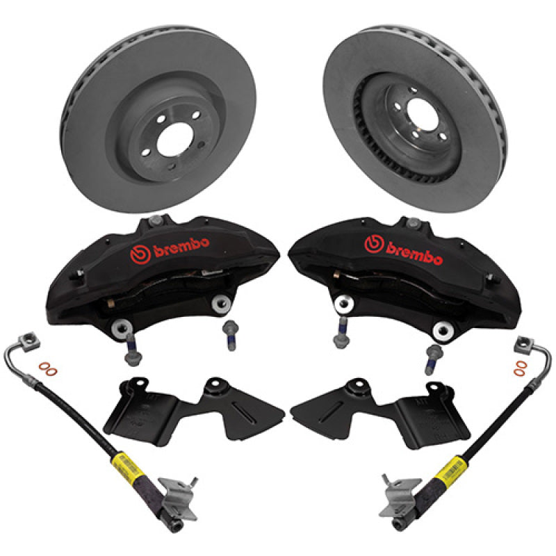 FR Brake Upgrade Kits - Ford Racing 2015-2016 Mustang Performance Pack 6 Piston Front Brake Upgrade Kit