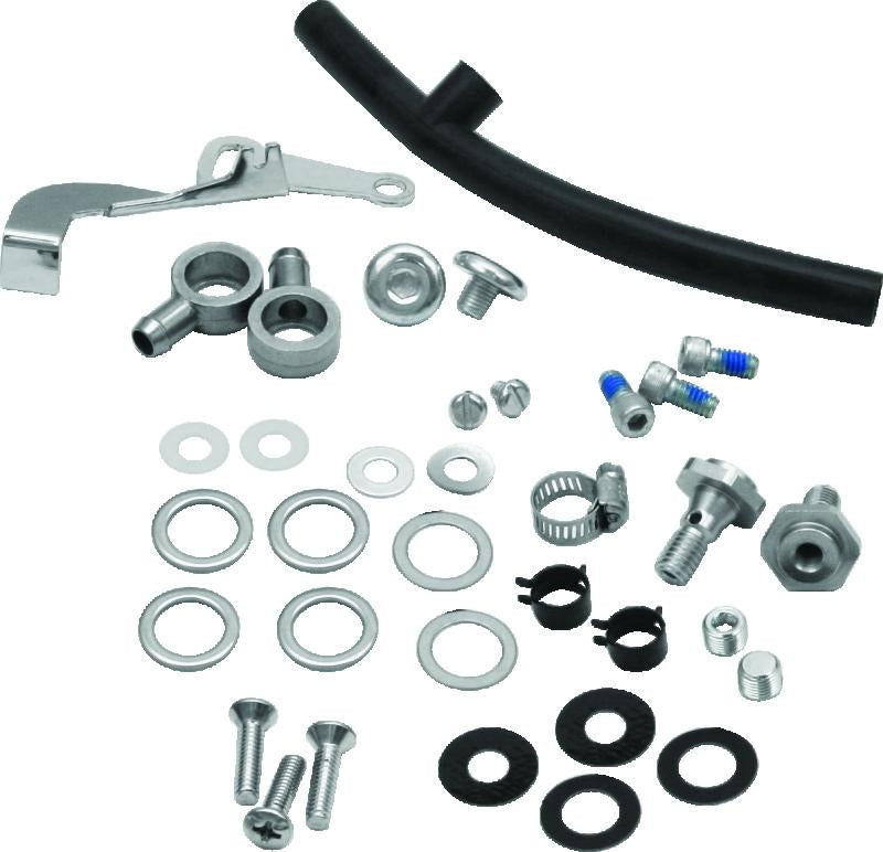SSC Air Cleaner Kits - S&S Cycle 1999+ BT Super E/G Air Cleaner Hardware Kit