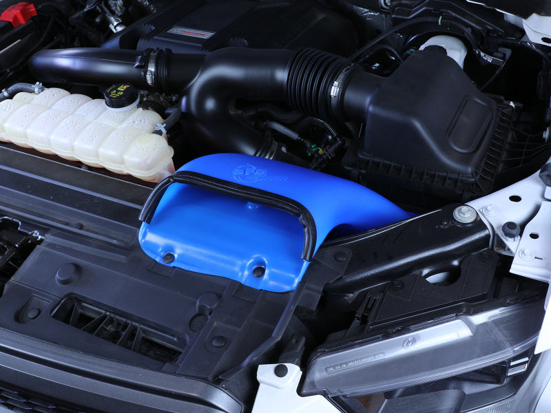 AFE Quantum Intakes - aFe Quantum Cold Air Intake System Scoop 15-20 Ford F150/Raptor V6-2.7L / V6-3.5L / V8-5.0L
