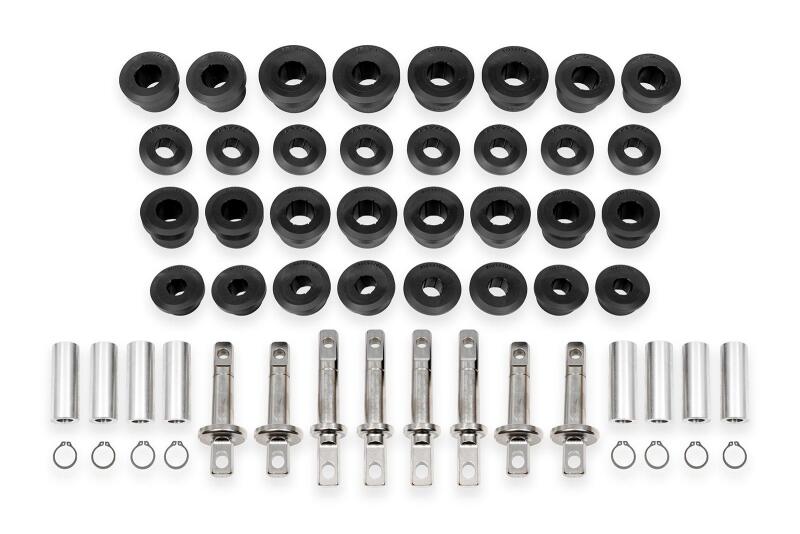 BMR Control Arm Bushing Kits - BMR 14-19 Chevrolet Corvette C7 Front & Rear Control Arm Bushing Kit - Delrin