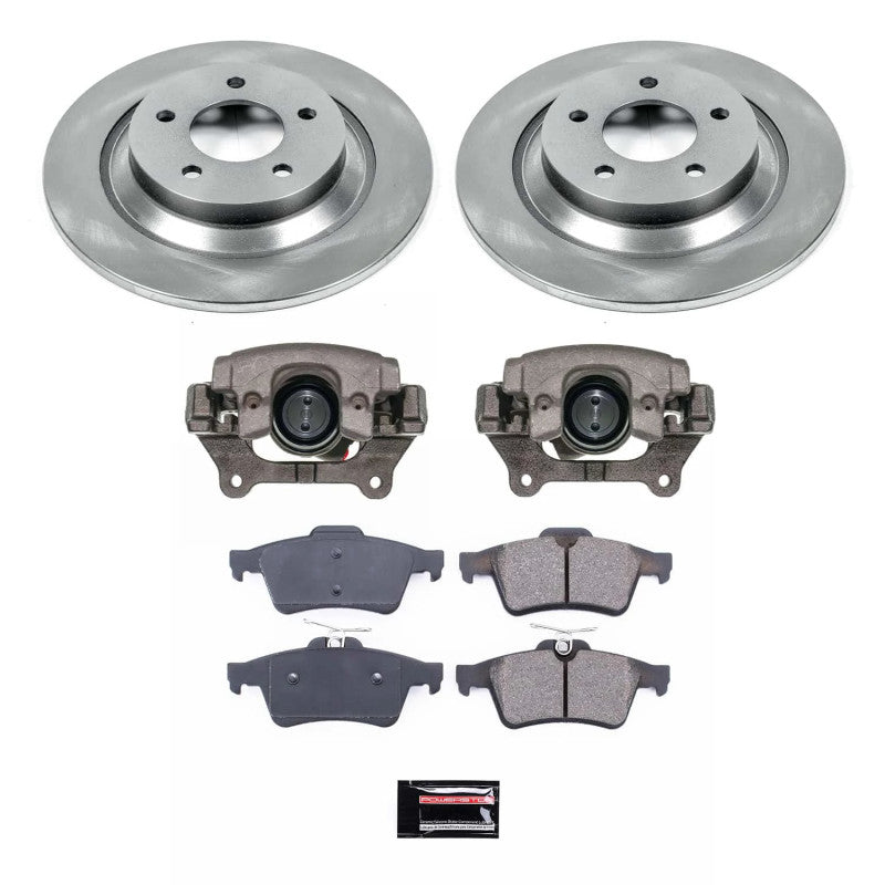 PSB Autospecialty Kit w/Cals - Power Stop 08-10 Mazda 5 Rear Autospecialty Kit w/Calipers