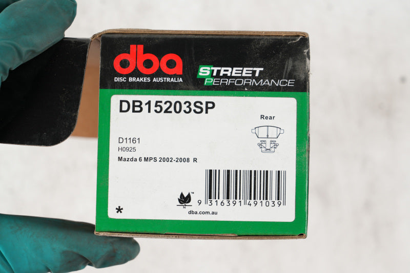 DBA SP Performance Brake Pads - DBA 06-12 Ford Fusion SP Performance Rear Brake Pads
