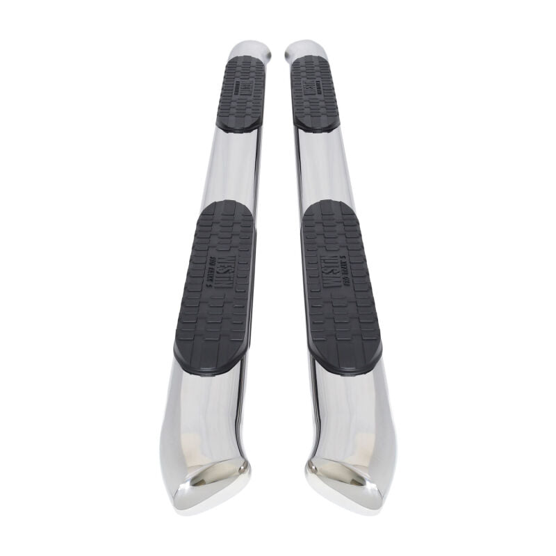 WES Nerf Bars - PRO TRAXX 5 - Westin 2025 Toyota 4Runner PRO TRAXX 5 Oval Nerf Step Bars - Polished