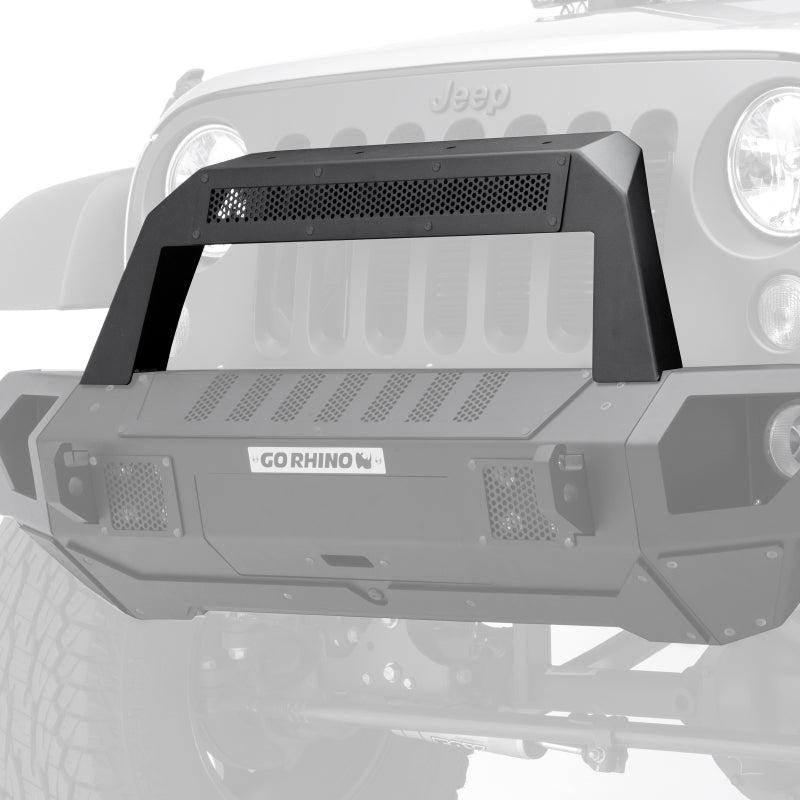 GOR Trailine Bumper - Go Rhino 07-20 Jeep Wrangler JL/JLU/JK/JKU/Gladiator JT Trailline 10 Light Mount Bar