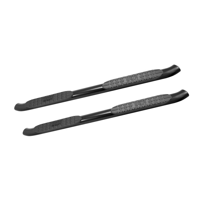 WES Nerf Bars - PRO TRAXX 4 - Westin 2014-2018 Chevy Silverado 1500 Reg Cab PRO TRAXX 4 Oval Nerf Step Bars - Black
