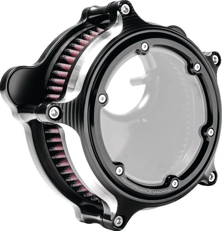 PFM Air Cleaners - Performance Machine Vision Air Cleaner W/Bezel - Contrast Cut