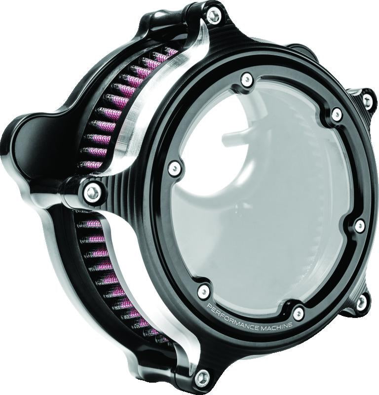 PFM Air Cleaners - Performance Machine Vision Air Cleaner (W/ Bezel) - Contrast Cut
