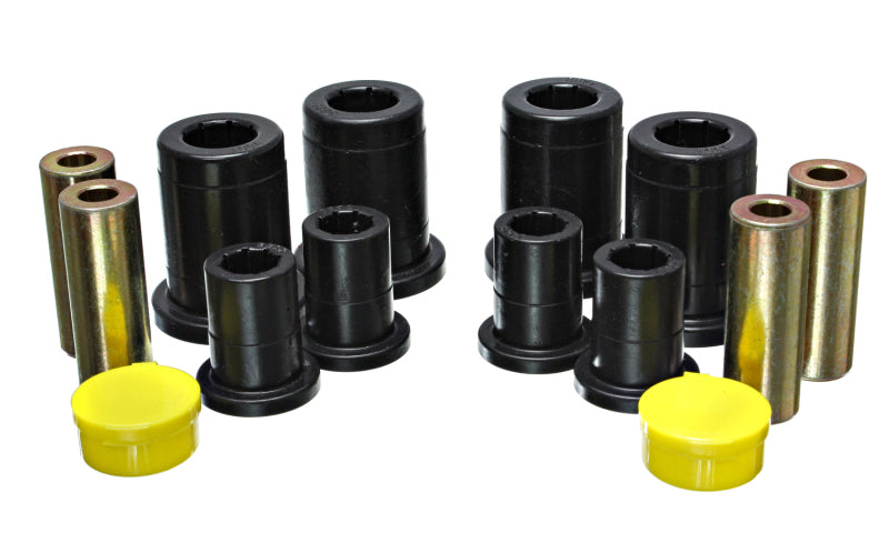 ES Cntrl Arm Bushings - Black - Energy Suspension GMC Motor Home Black Front Lower Control Arm Bushing