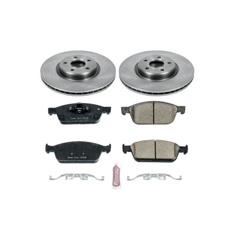 PSB Autospecialty Kit - Power Stop 13-19 Ford Escape Front Autospecialty Brake Kit