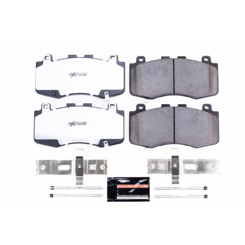 PSB Z36 Truck & Tow Brake Pads - Power Stop 18-19 Jeep Grand Cherokee Front Z36 Truck & Tow Brake Pads w/Hardware
