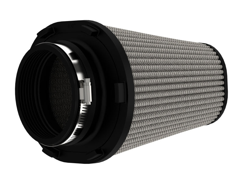 AFE Universal Pro Dry S Filter - aFe Magnum FLOW Pro DRY S Air Filter 4in F (7-3/4x6-1/2)in B (5-3/4x3-3/4)in T x 7in H