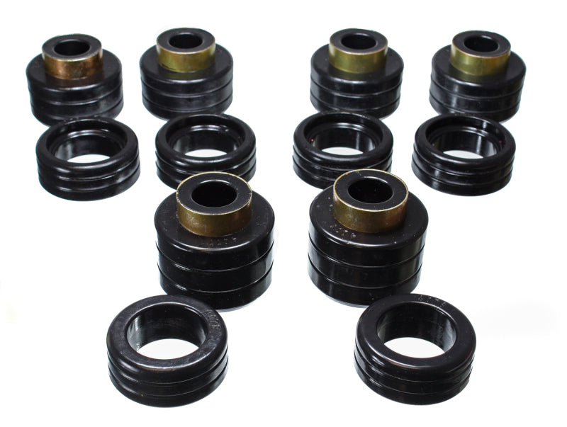 ES Body Mounts - Black - Energy Suspension Chevy Pickup 2&4Wd Body Mounts - Black