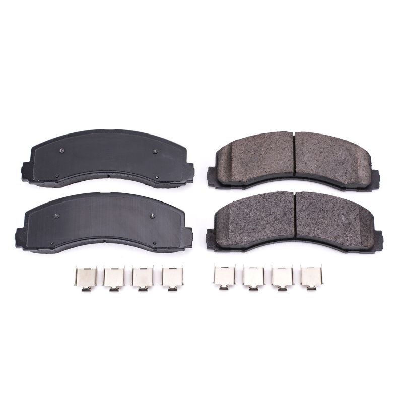 PSB Z17 Evolution Brake Pads - Power Stop 10-19 Ford Expedition Front Z17 Evolution Ceramic Brake Pads w/Hardware