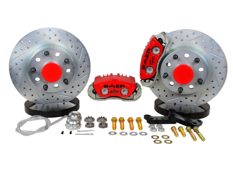BAE Pro Brake Kits - Baer Brakes Applications Using Wilwood Pro MII Spindles 11in Classic Series Front Brake Kit