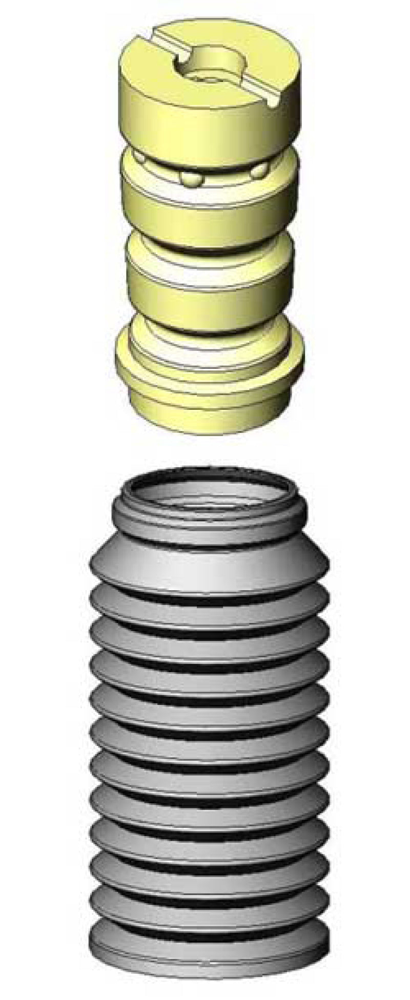 KYB Strut Boots - KYB Shocks & Struts Strut Boots Rear AUDI A4 2002-04 AUDI RS4 2007-08 AUDI TT (Exc. Quattro) 2008-09