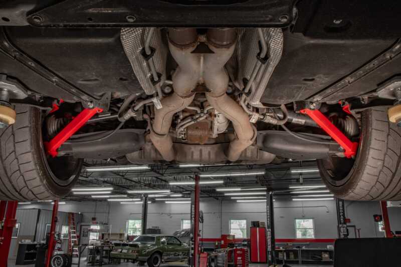 UMI Sway Bars - UMI 16-24 Chevrolet Camaro Suspension Trailing Arm - Red