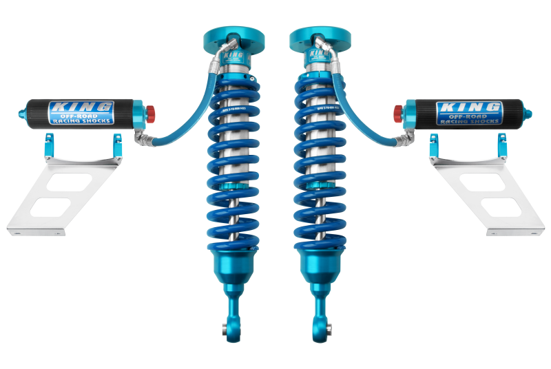 KIN 2.5 Coilovers - King Shocks 2007+ Toyota Tundra 2.5 Dia Front Coilover w/Remote Reservoir w/Adjuster (Pair)
