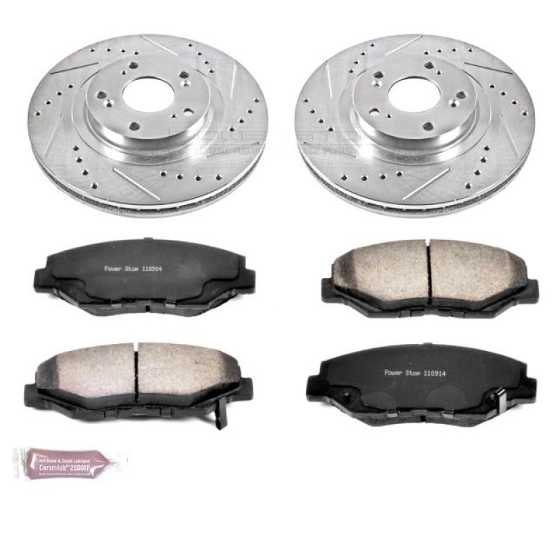 PSB Z36 Truck & Tow Kit - Power Stop 13-15 Acura ILX Front Z36 Truck & Tow Brake Kit
