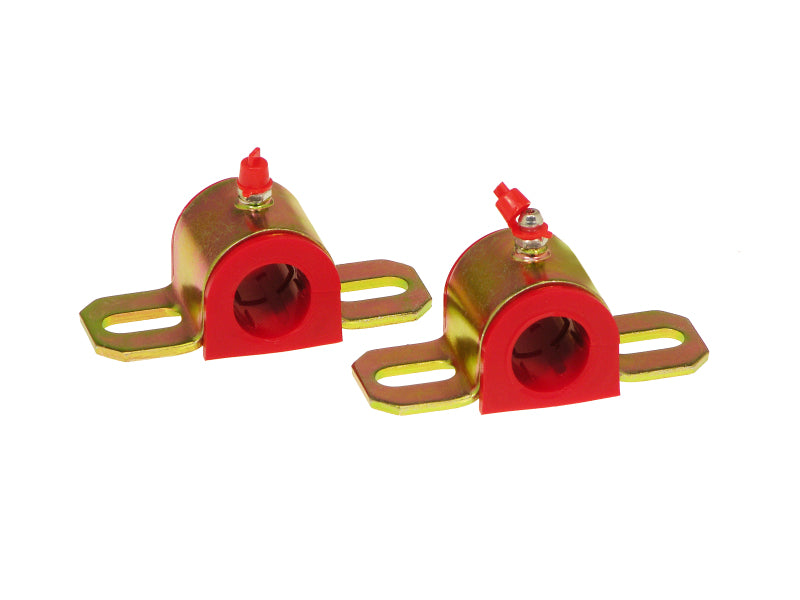 PRO Sway/End Link Bush - Red - Prothane Universal Greasable Sway Bar Bushings - 22MM - Type A Bracket - Red